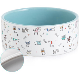 Керамічна миска для собак Fun Elements, 200 мл, чорна