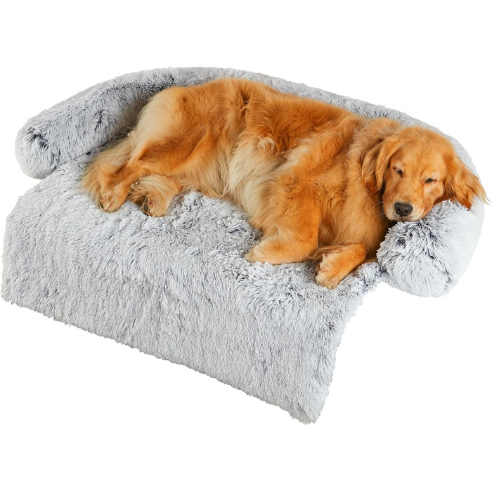 Диван для собак Codi Calming, світло-сірий, 114x94x15 см