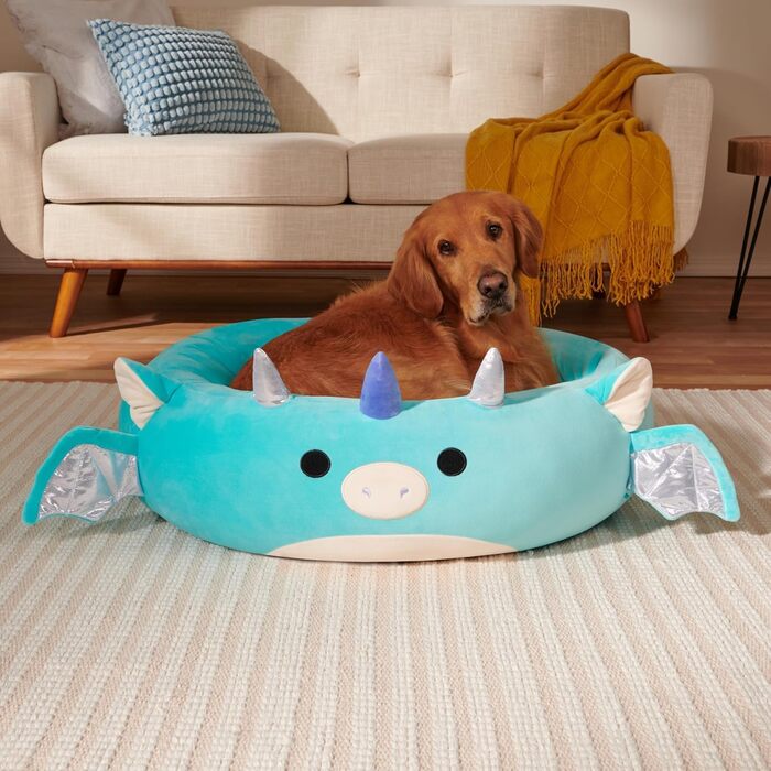 Лежанка для тварини Squishmallow Tatiana Dragon, 76 см, м'яка