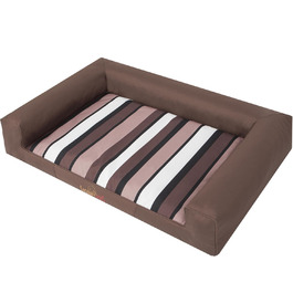 Ліжко для тварин HOBBYGARDEN XXL темно-коричневе 118x78 см