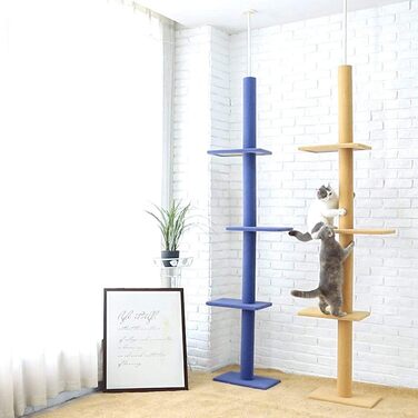 Багатошарова платформа S-Lifeeling Cat Climber Tree (фіолетова)