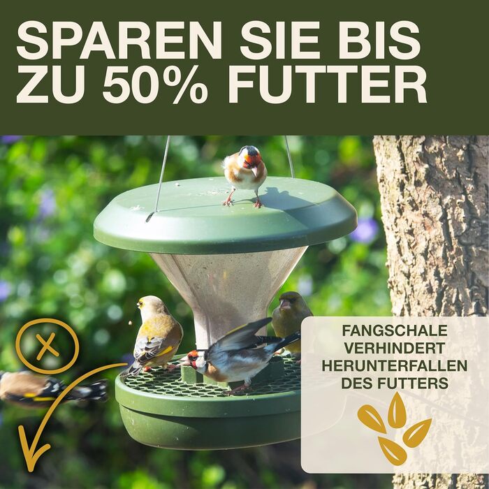 Годівниця для птахів SWISSINNO Давос SMART Birds - зелена