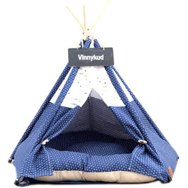 Намет для домашніх тварин Sunnykud Teepee з подушкою, знімний, М