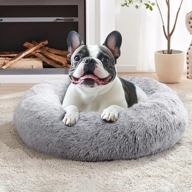 Ліжко для домашніх тварин JOLLYVOGUE Soothing Donut, можна прати, 50см