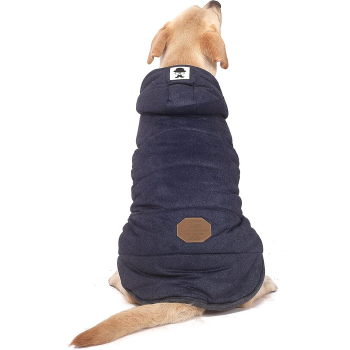 Пальто з капюшоном Zunea Dog Fleece, тепле, вітрозахисне, 9XL