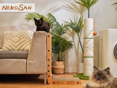 Кігтеточка Nekosan 86,4 см, Sisalp Post, зелена (бежева)