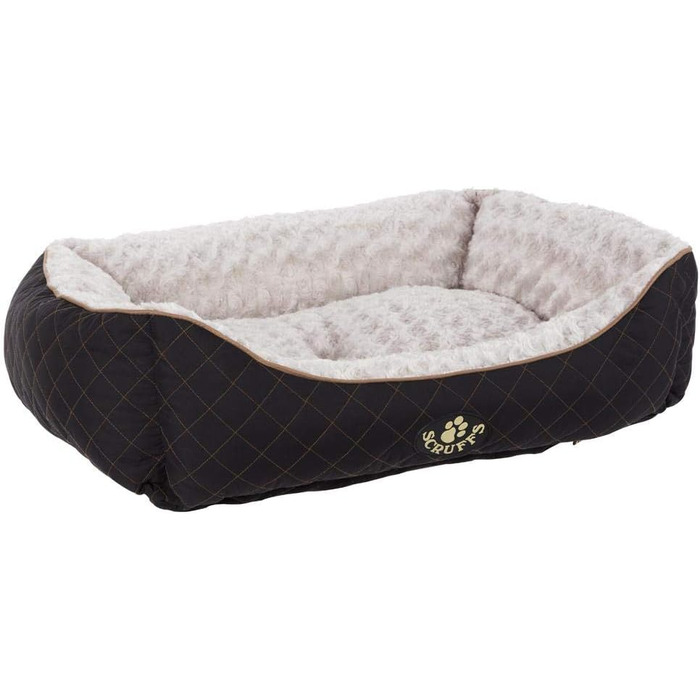 Лежанка для собаки Scruffs Wilton, M, чорна