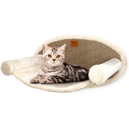 Гамак Casa Mina Cat з кігтеточкою для стіни