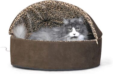 Ліжко K&H PET Thermo-Kitty Делюкс, з підігрівом, Леопард