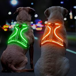 Шлейка для собак No Pull Light проти витягування з ручкою (L)