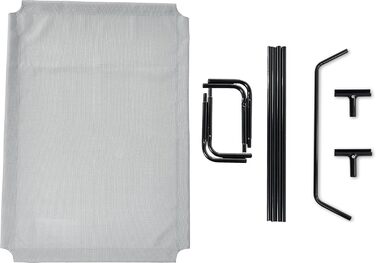 Лежак для собаки Peton Basics, сірий, XL