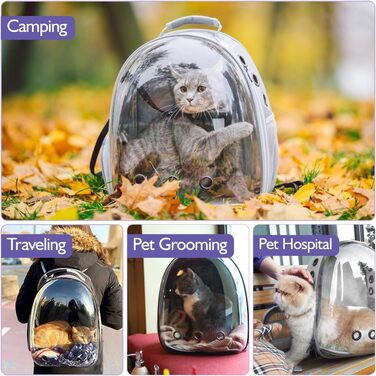 Рюкзак Pawaboo Cat, сумка Bubble Tote чорна