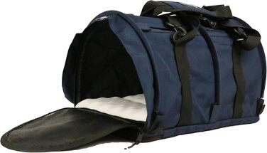 Дорожня сумка SturdiBag XL для домашніх тварин, темно-синя, 50,8x40,6x30,5 см