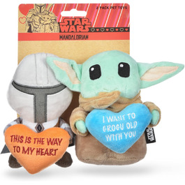 Іграшка для собаки Baby Yoda Плюшевий пищалка 15,2 см