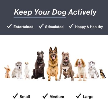 Інтерактивна іграшка для собак HugSmart Pet 2-в-1: плюшева без наповнювача та пищащий тенісний м'яч, міцна для апорту, для малих, середніх і великих порід (коричнева)