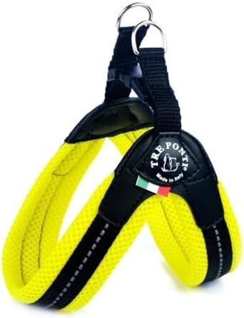 Шлея TRE PONTI Easy Fit Mesh Fix Neon, розмір 4, жовта