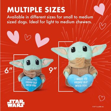 Плюшева пищалка STAR WARS Baby Yoda Grogu 15,2 см