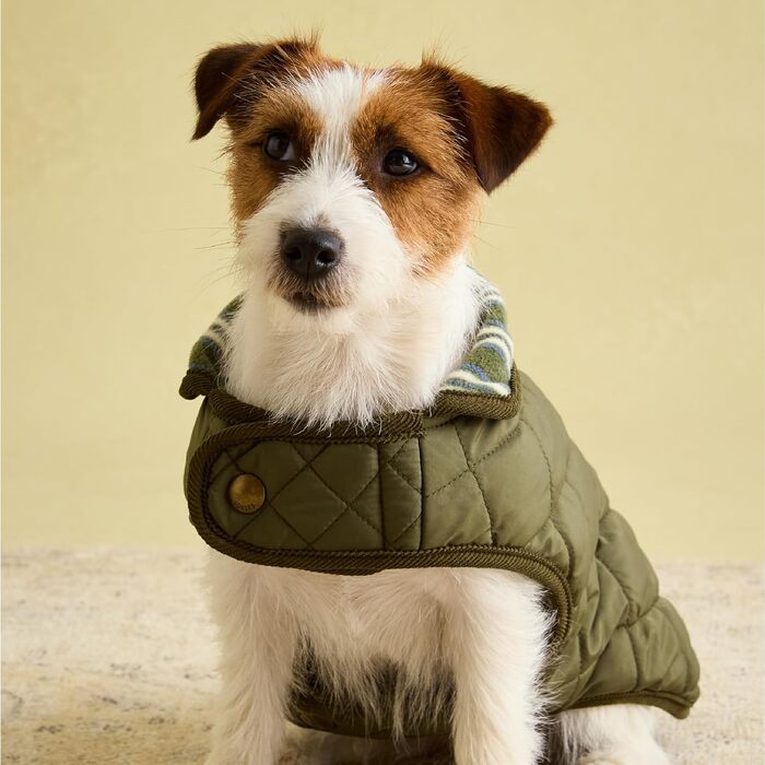 Стьобане пальто Rosewood x Joules Khaki для великих собак