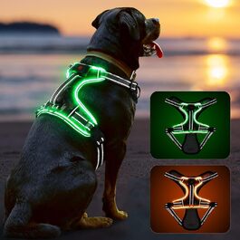 Шлейка для собак No Pull Light з ручкою (XL)