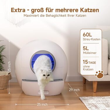 Самоочисний лоток ELS PET XXL з додатком