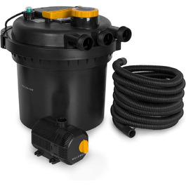 Комплект фільтрів для ставка Waldbeck Aquaklar, UV-C, насос, 9000 л/год