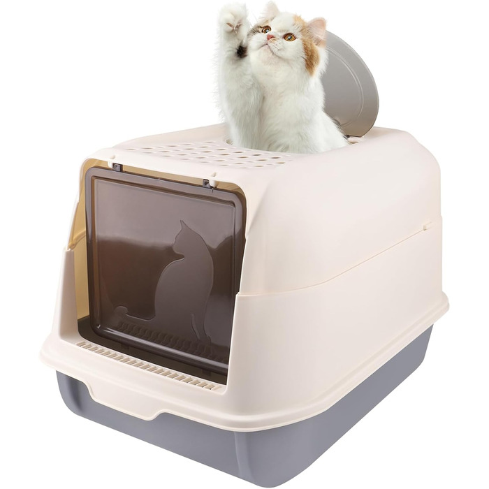Котячий туалет з ящиком і лопаткою