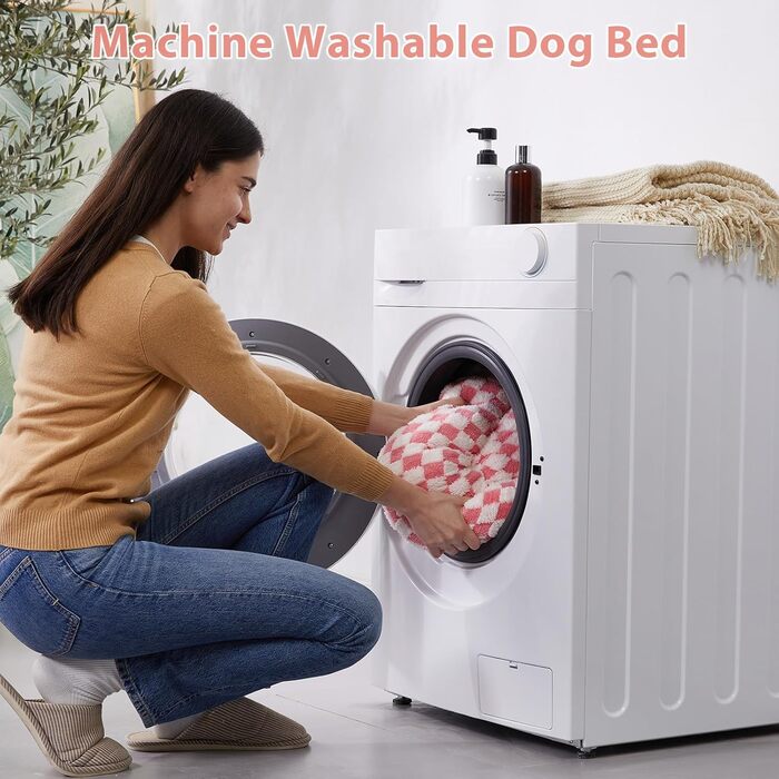Ліжко для собак BFPETHOME Donut, кругле, нековзке, рожеве