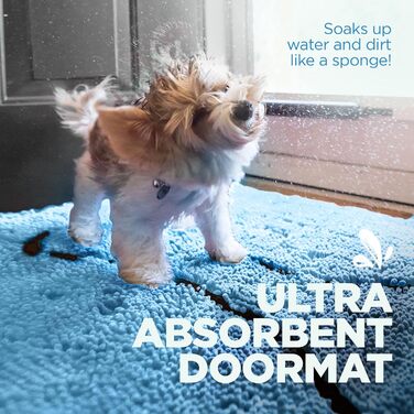 Іграшка для собак Soggy Doggy у вигляді кістки, велика, синьо-коричнева