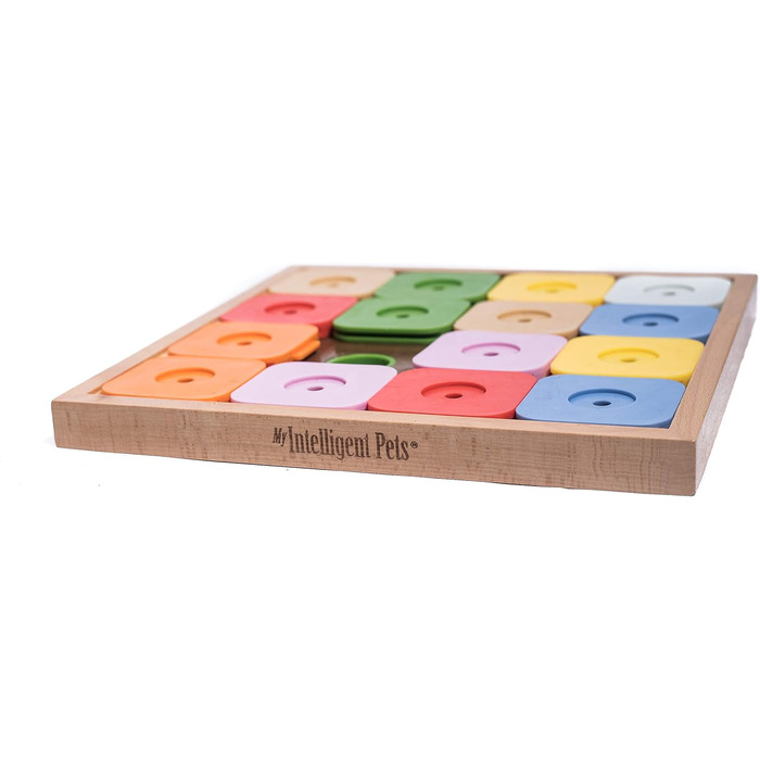 Інтерактивна іграшка-головоломка для собак Sudoku Genie Color – розвиваюча іграшка для інтелекту собак