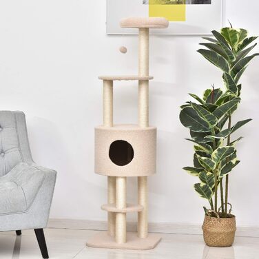 З Cat Tree, Собачий будиночок, Бежевий