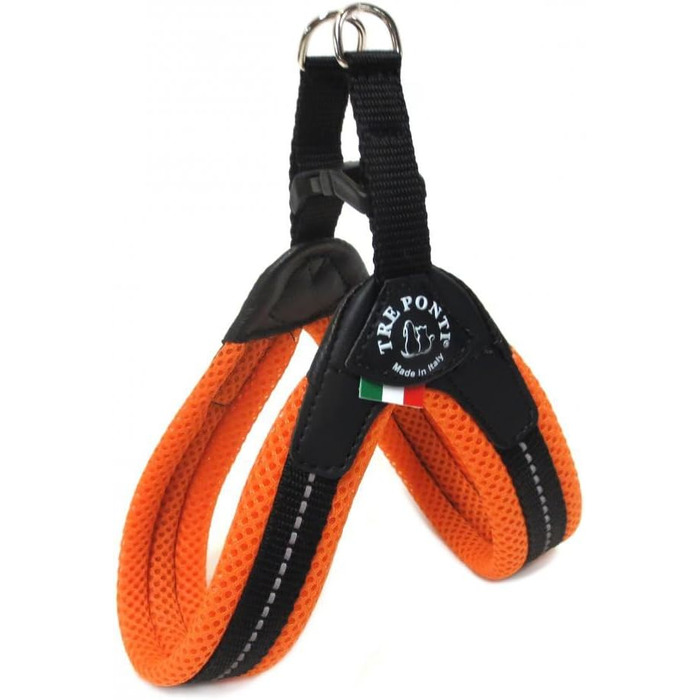 Шлея TRE PONTI Easy Fit Mesh Fix Neon, розмір 4, жовта