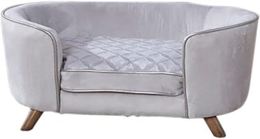 Зачарований hondenmand Quicksilver zilver 84x57x35,5 см