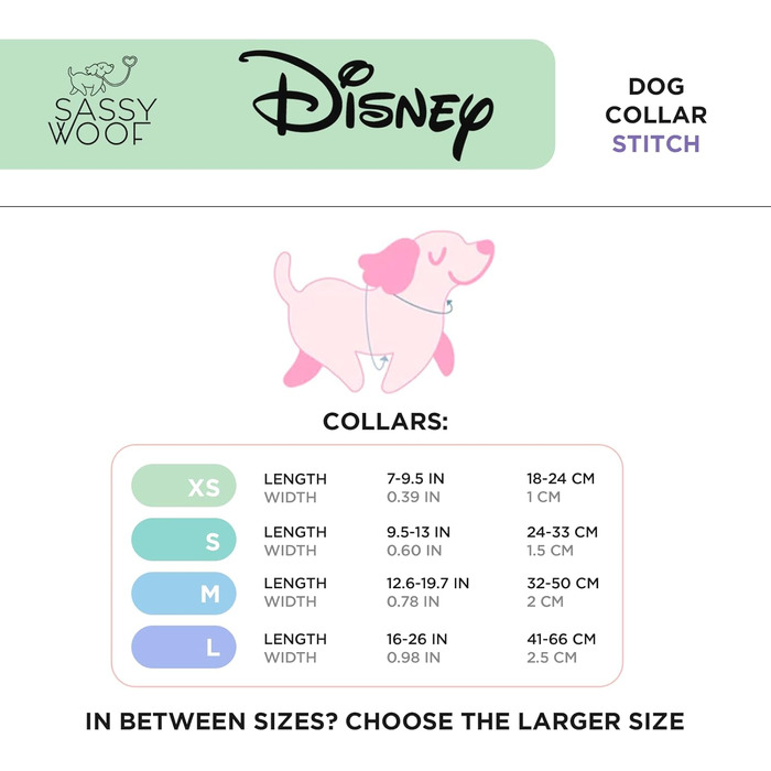 Шлейка для собак Sassy Woof Disney Stitch S, дихаюча