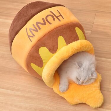 Лежанка Honeypot Cat Cave з подушкою, яку можна прати