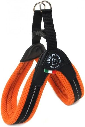 Шлея TRE PONTI Easy Fit Mesh Fix Neon, розмір 4, жовта