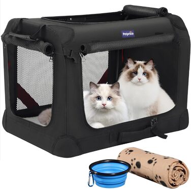 Сумка-переноска для кішок Petprsco для 2 котів, в т.ч. Аксесуари