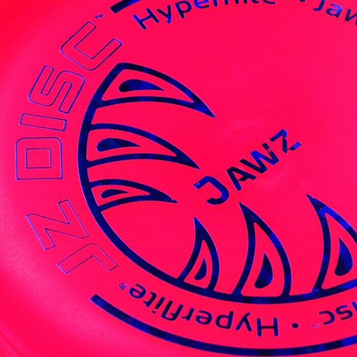 Фрізбі для собак Hyperflite K10 Jawz, міцне, стійке до укусів, червоне, X-Flash, антиблікове, для великих і малих собак, для апортування, ігор та тренувань