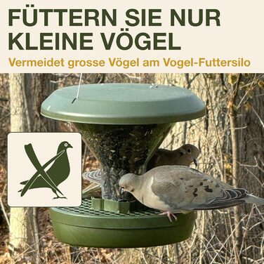 Годівниця для птахів SWISSINNO SMART Birds зелена