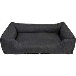Водонепроникний диван для собак JACK AND VANILLA, міцний і комфортний, чорний, XL 120x82x27 см, легко миється