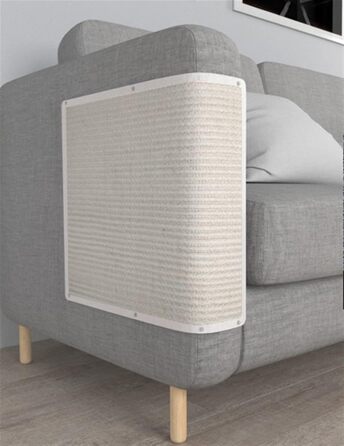 Килимок для кішок GIBZ Sisal, 8050см, білий
