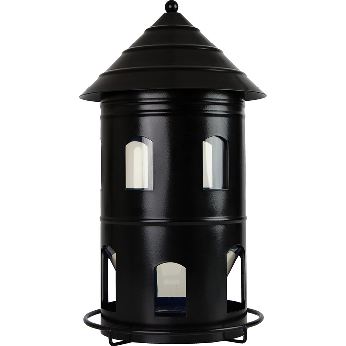 Металева годівниця для птахів, 326 Giant Bird Feeder Black -
