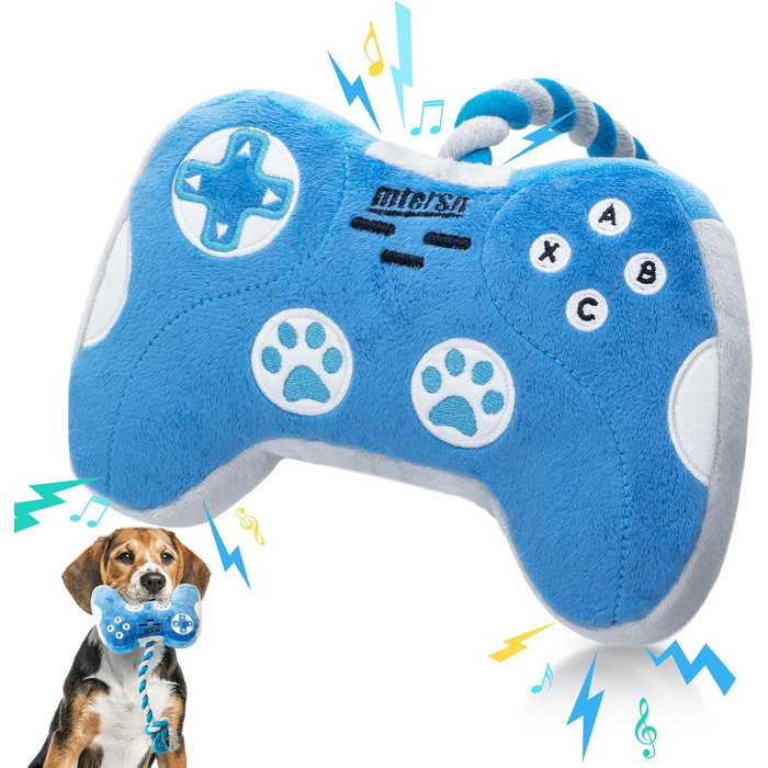 Іграшка MTERSN Squeaky Dog синій ігровий контролер