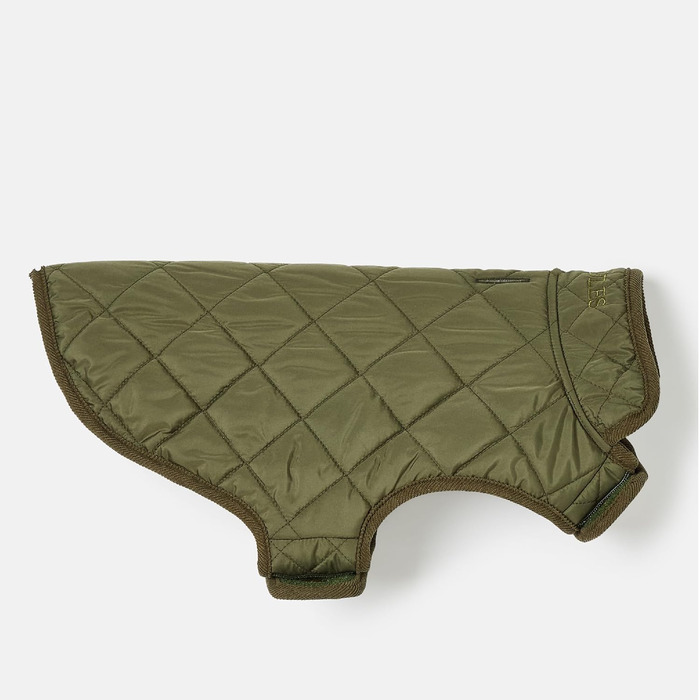 Зимове стьобане пальто Rosewood x Joules Khaki для великих собак