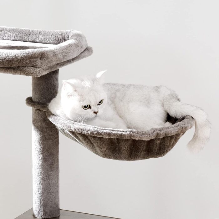 Котяче дерево з тумбою для лотка, 2-в-1, 150 см