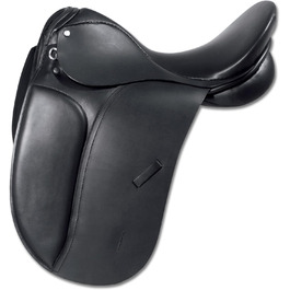 Сідло для виїздки WALDHAUSEN STAR, 17,5'' (44 см), чорне