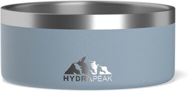 Hydrapeak миска для собак, нековзна, з нержавіючої сталі, для води та корму, для великих і малих собак, 907 мл, 1,8 л, різні розміри, Storm