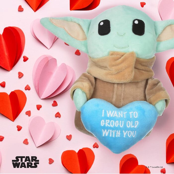 Плюшева пищалка STAR WARS Baby Yoda Grogu 15,2 см