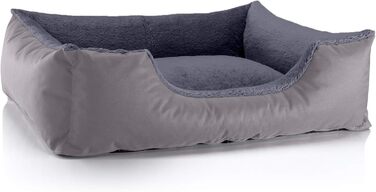 Ліжко для собак BedDog Teddy XL, Cordura, можна прати, сірий