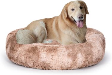 Ліжко для собак Coohom Donut, яке можна прати, XXL, бежевий