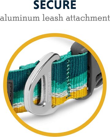 Нашийник для собак RUFFWEAR Crag, світловідбиваючий, 2836 см